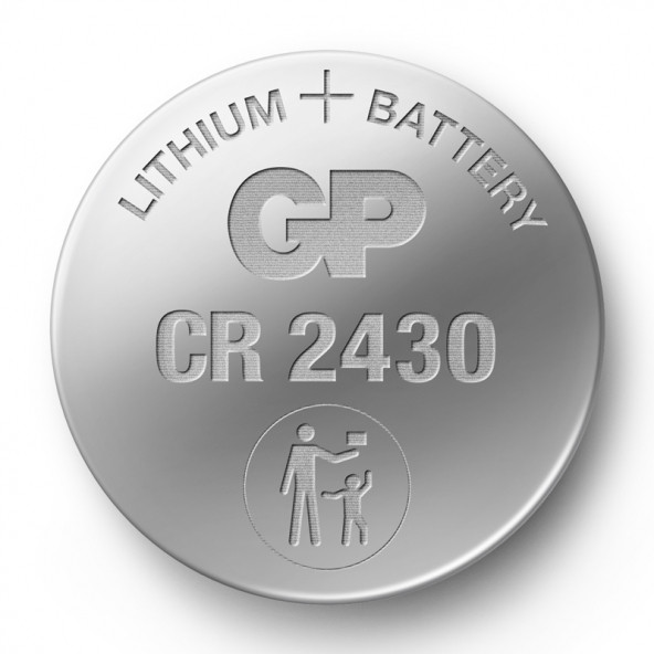 GP Batteries CR2430 2430 Boy Lityum Düğme Pil 3 Volt Tekli Kart - 2