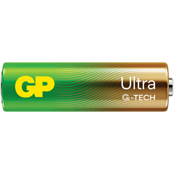 GP G-TECH Ultra Alkalin Kalem LR6 - AA Boy 1.5V Pil 4'lü Kart - 2