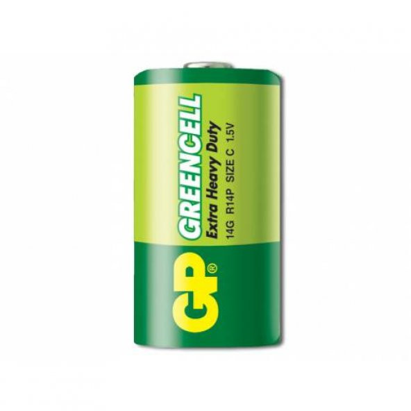 Gp Batteries Gp14G Greencell R14P/1235/C Boy Orta Pil 1.5 Volt 24Lü Kutu - 3