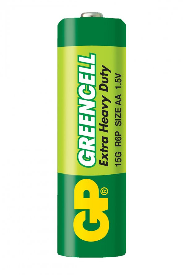 GP Batteries GP15G Greencell R6P/1215/AA Boy Kalem Pil 1.5 Volt 40lı Kutu - 2