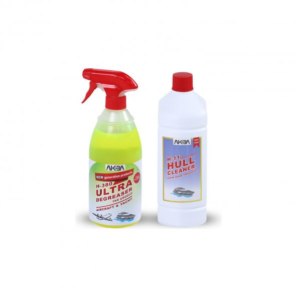 Akba 2li Avantaj Marıne Set-Ultra Degreaser Branda ve Ağır Yüzey Temiz. 750 Ml,gövde Temizleyici 1l