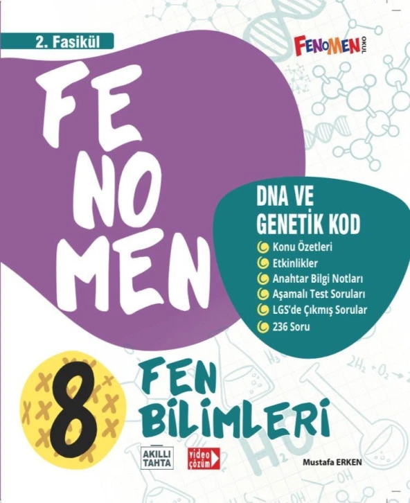 FENOMEN 8 FEN BİLİMLERİ 2.FASİKÜL (DNA VE GENETİK KOD)