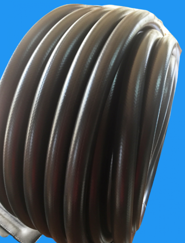 Su Motoru örgülü Bahçe Hortumu 1 ”inç su dinamosu iç çapı 25 mm - 4