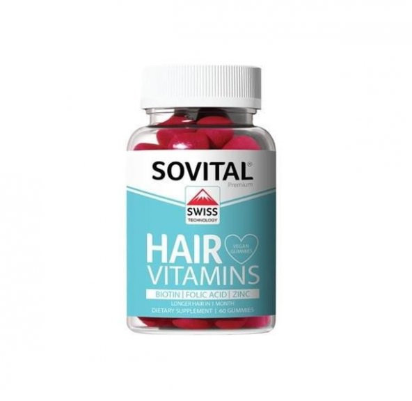 Sovital Hair Vitamins 60 Gummies