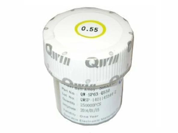 LEHİM TOPU 0.55 MM 250K KURŞUNLU
