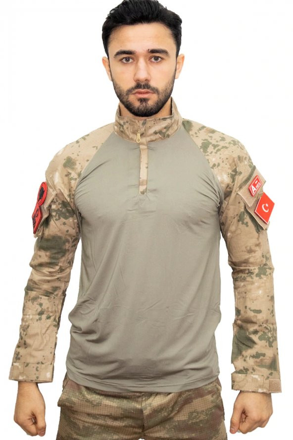 Jandarma Combat Operasyon Tişörtü - Tactical Uzun Kol T-shirt