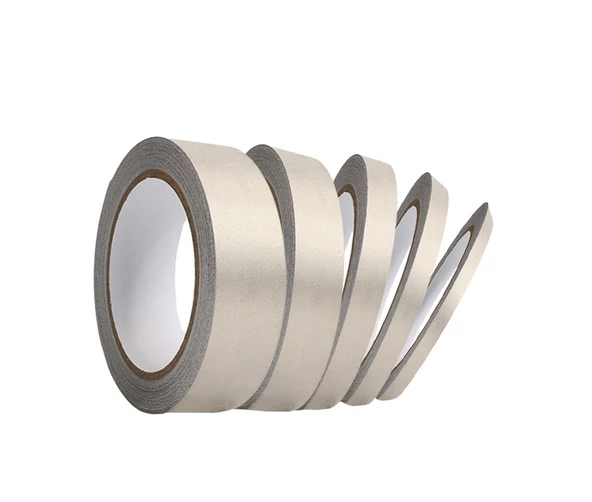 GÜMÜŞ İLETKEN GRİ KUMAŞ BEZ BANT 10 MM 20 METRE