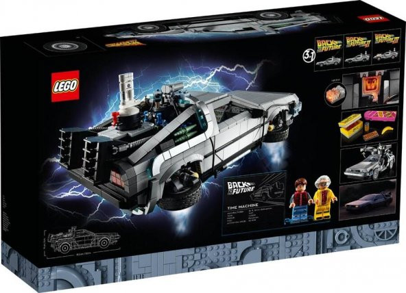 Lego Creator Expert 10300 Back To The Future Time Machine - 2
