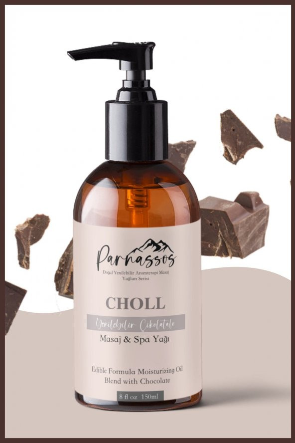 Parnassos 300ml Doğal Vanilya Özlü 150ml Çikolata Aromalı Aromaterapi Masaj Yağı 2li Set - 3