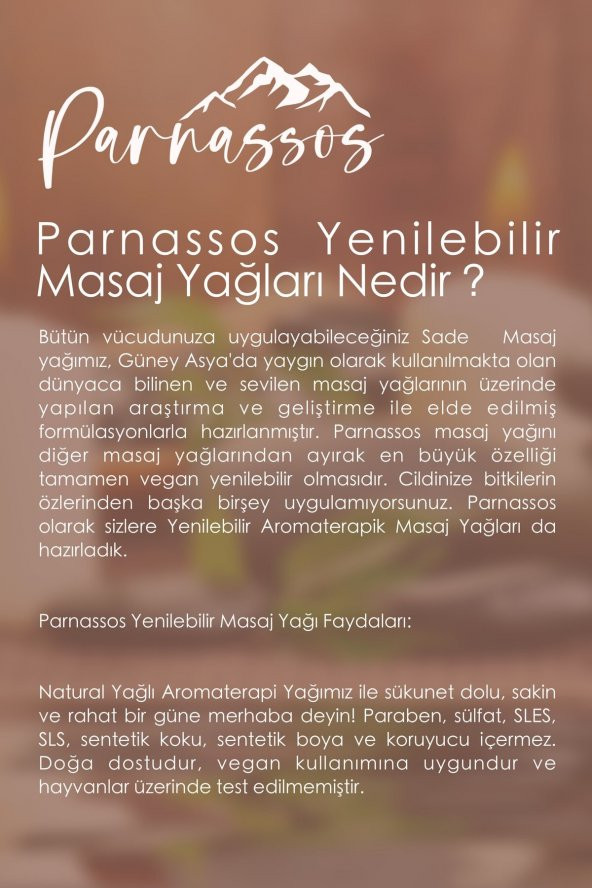 Parnassos 300ml White Sade Ve 150ml Çilek Özlü Afrodizyak Etkili Aromaterapi Masaj Yağı 2li Set - 7