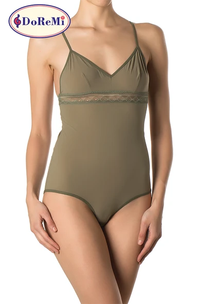 DoReMi İnce Askılı Çıtçıtlı Body - Resim 6