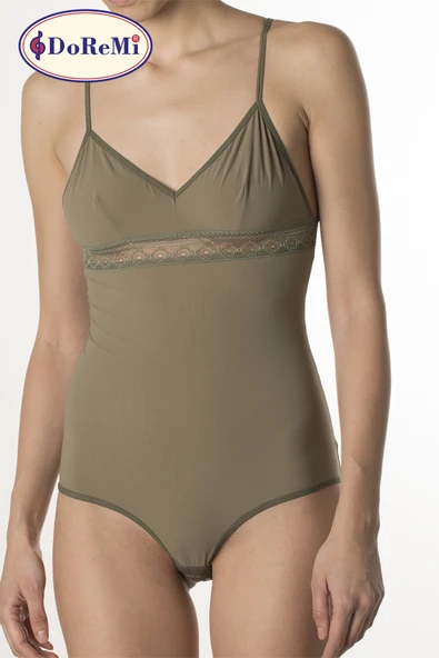 DoReMi İnce Askılı Çıtçıtlı Body - Resim 7