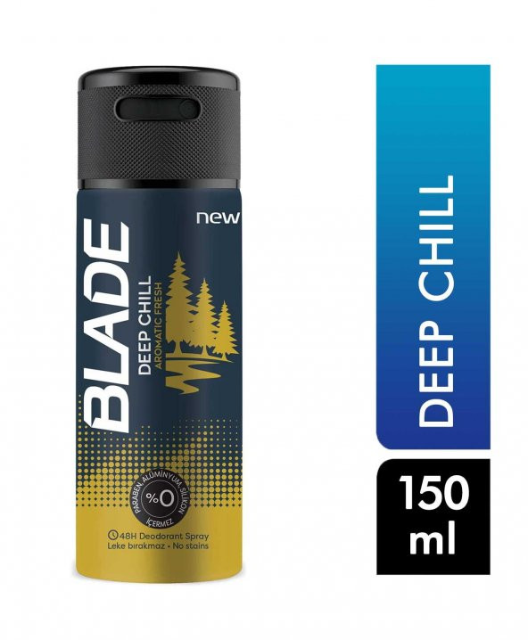 Blade Deep Chıll Bay Deodorant 150 Ml