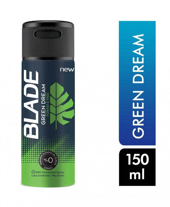 Blade Green Dream Bay Deodorant 150 Ml