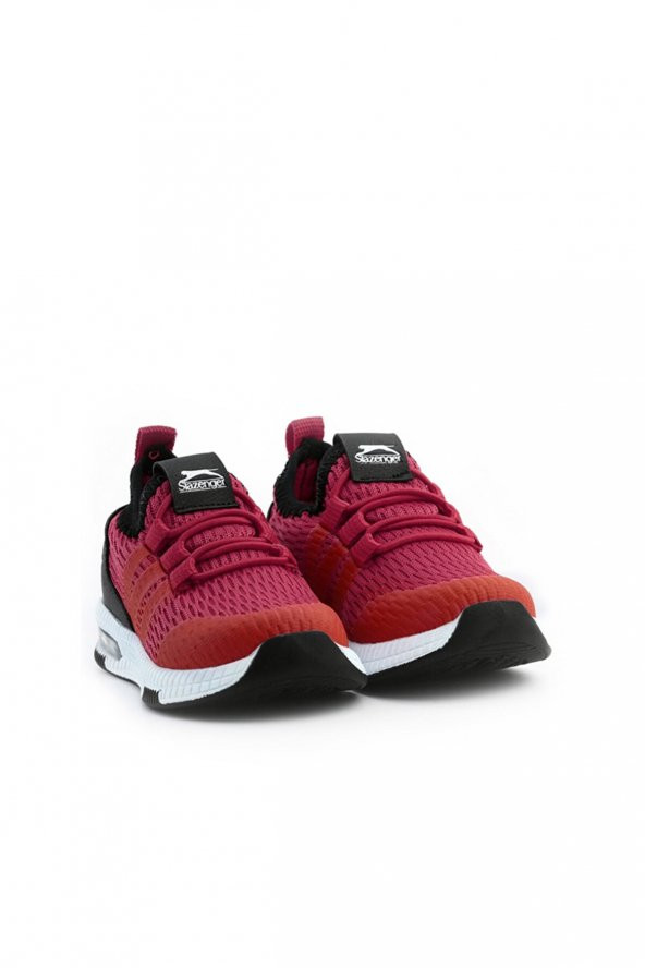 Slazenger Ebba Sneaker Erkek Çocuk Ayakkabı Kırmızı-Siyah - 3