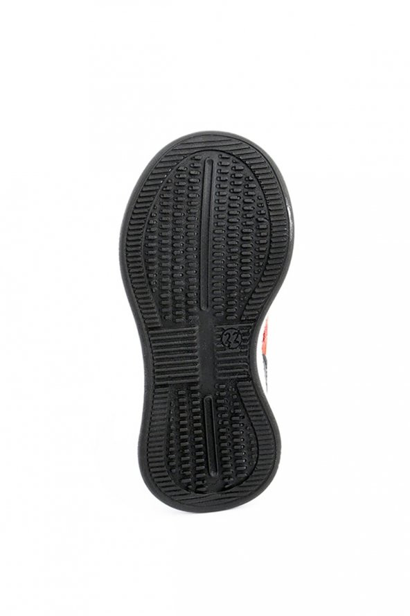 Slazenger Ebba Sneaker Erkek Çocuk Ayakkabı Kırmızı-Siyah - 6