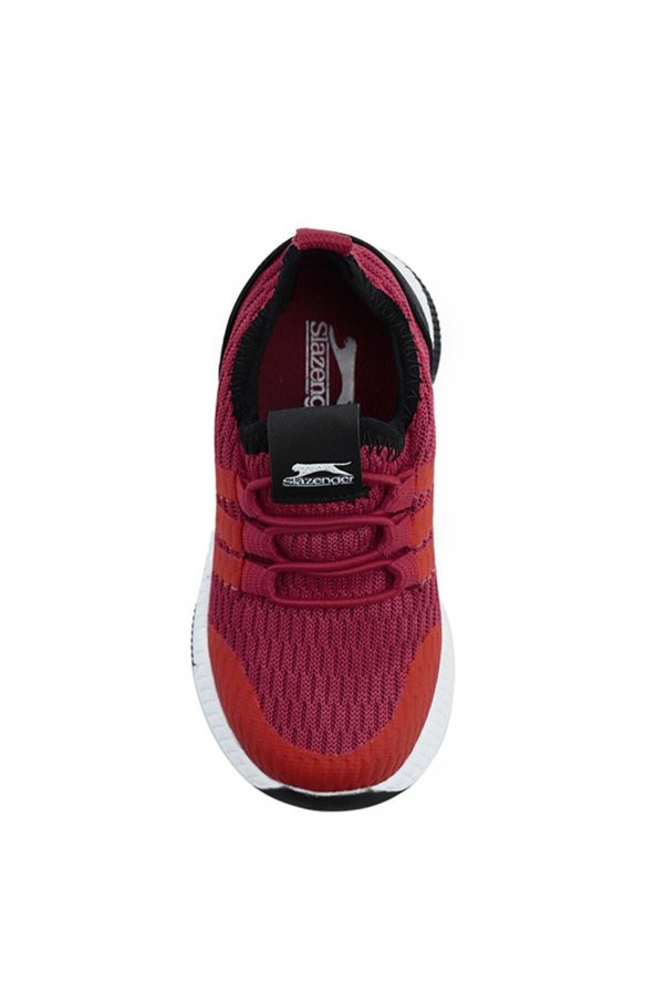 Slazenger Ebba Sneaker Erkek Çocuk Ayakkabı Kırmızı-Siyah - 7