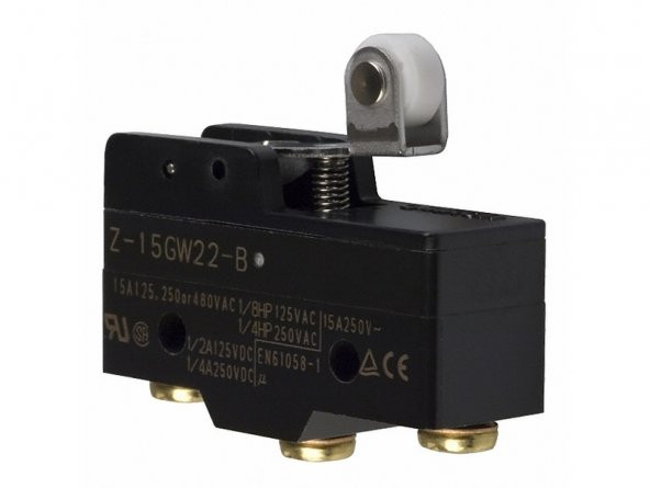 Z-15GW22-B Kısa Makaralı Mikro Switch ürün görseli