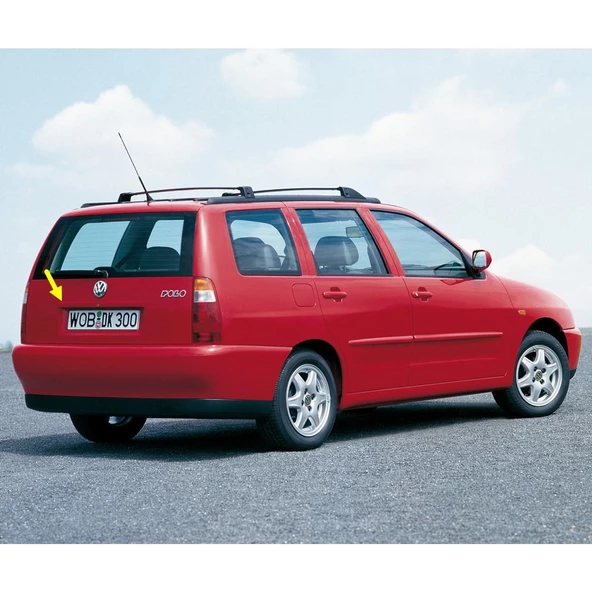 VW Polo Classic Variant 1996-2002 Bagaj Kapağı Plaka Çıtası 6K5827577