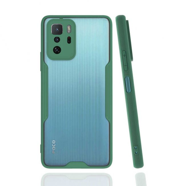 Xiaomi Poco X3 GT Kılıf Zore Parfe Kenarları Pastel Renk Silikon - 5