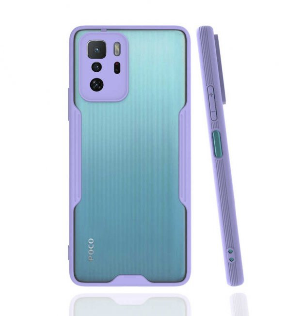 Xiaomi Poco X3 GT Kılıf Zore Parfe Kenarları Pastel Renk Silikon - 9