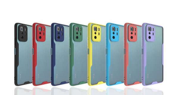 Xiaomi Poco X3 GT Kılıf Zore Parfe Kenarları Pastel Renk Silikon - 11