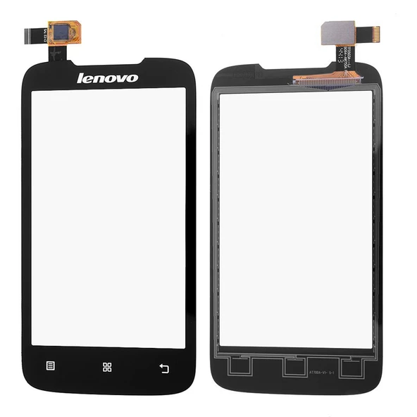 Lenovo A369 Dokunmatik Ön Cam Siyah
