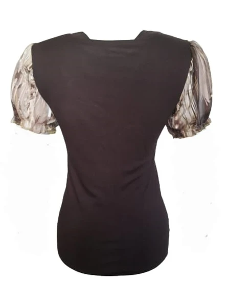 Pink Dream Fashion Kadın Penye Bluz P-02092 - 6