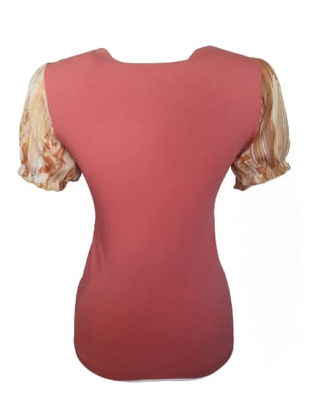 Pink Dream Fashion Kadın Penye Bluz P-02092 - 2