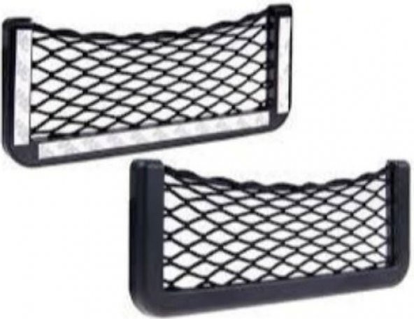 Araç Içi Telefon Tutucu File Telefon Cep Araç İçi Organizer Torpidoya Yapışan File - 4