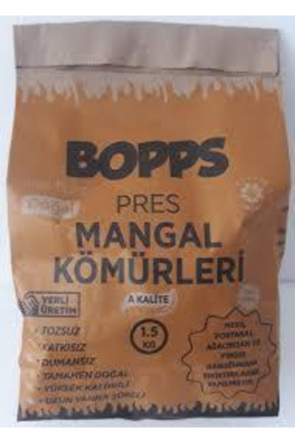 Bopps Mangal Kömürü 1,5 Kg