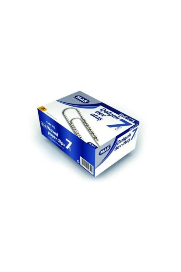Mas Süper Kalite Dalgalı Tip 70 mm Boy Dev Ataş