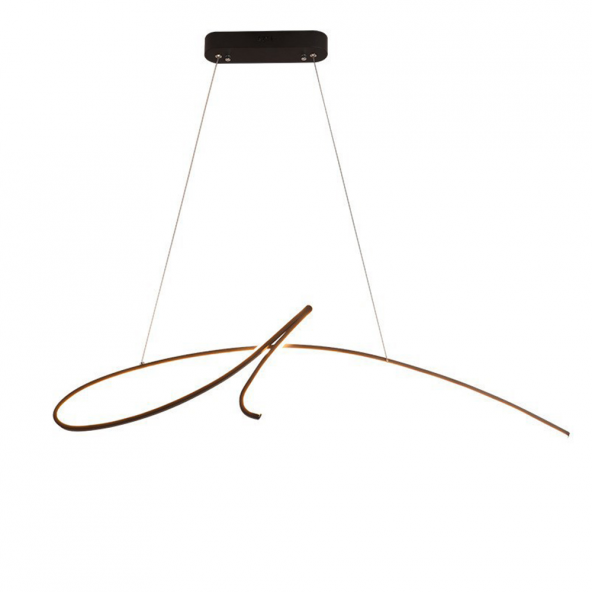 TT Aydınlatma TT018-SY  İmza Modeli Mat Siyah Led Avize - 2