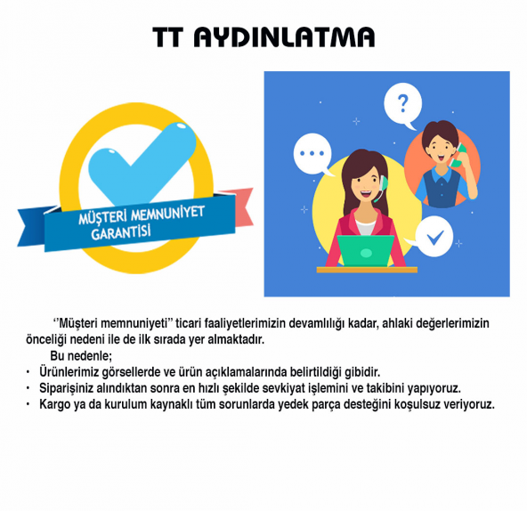 TT Aydınlatma TT300-3 SY  Halka 3 lü Mat Siyah Led Avize - 2