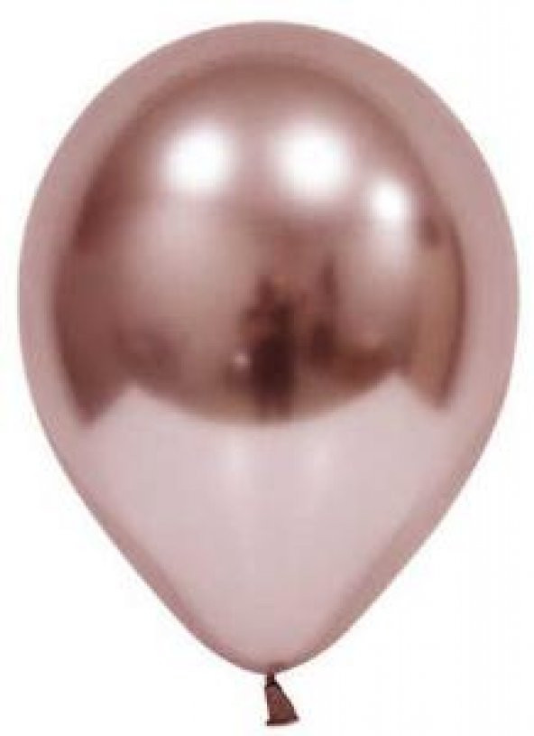 BALON KROM PARLAK 12 İNC ROSE GOLD 50 ADET ürün görseli