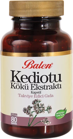 BLN KEDİOTU KÖKÜ EKSTRAKTI KAPSÜL 375MG*80