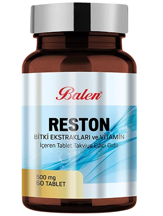 BLN RESTON BİTKİ ESKT. VE VİTAMİN İÇEREN TABLET 500 MG*60
