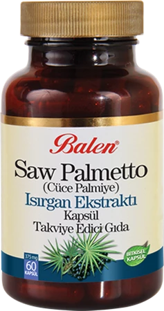 BLN SAW PALMETTO(CÜCE PALMİYE)&ISIRGAN EKST. KAPSÜL 375MG* 60