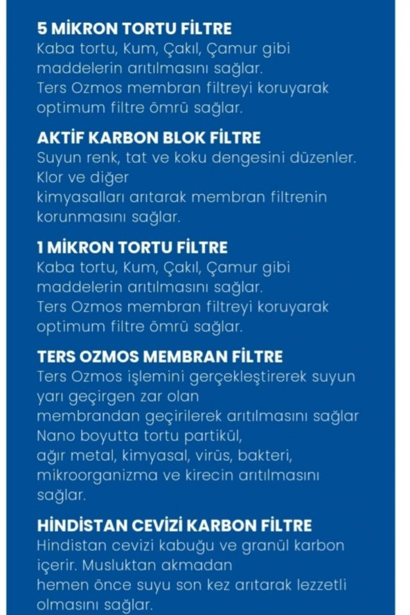 Class Tak Çevir 5 Li Filtre Seti Benc Membran - 3
