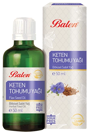 BLN KETEN TOHUMU YAĞI (Soğuk Pres) 50 ML