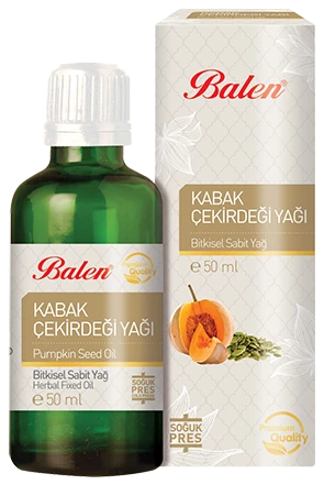 BLN KABAK ÇEKİRDEĞİ YAĞI (Soğuk Pres) 50 ML