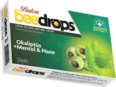 BLN OKALİPTÜS&MENTOLLÜ NANE AROMALI DROPS 24 DROPS