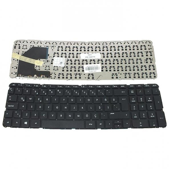 Hp Pavilion 15-b000 Sleekbook Notebook Klavyesi - Siyah - TR