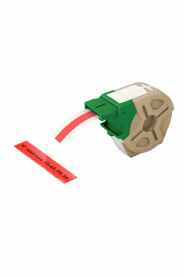 Leitz Icon Kesintisiz Plastik Yapışkanlı Şerit Kartuş 12 Mm x 10 Metre Kırmızı