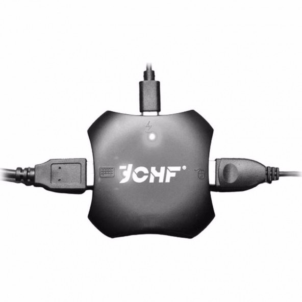 Jchf 68S 3 In 1 Pubg Klavye Mouse Bağlantılı Mobil Oyun Seti Mini Klavye Mouse - 5