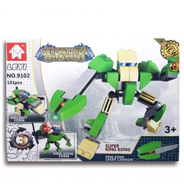 Deformation Beastmaster 3in1 Lego Seti 101 Parça