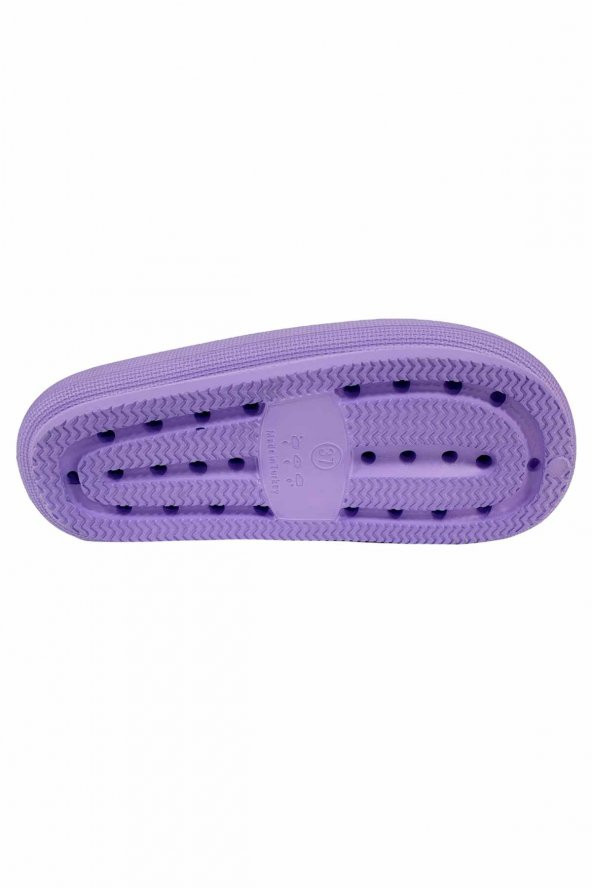 Akınal Bella Unisex Sabo Terlik Önü Açık Lila - 4