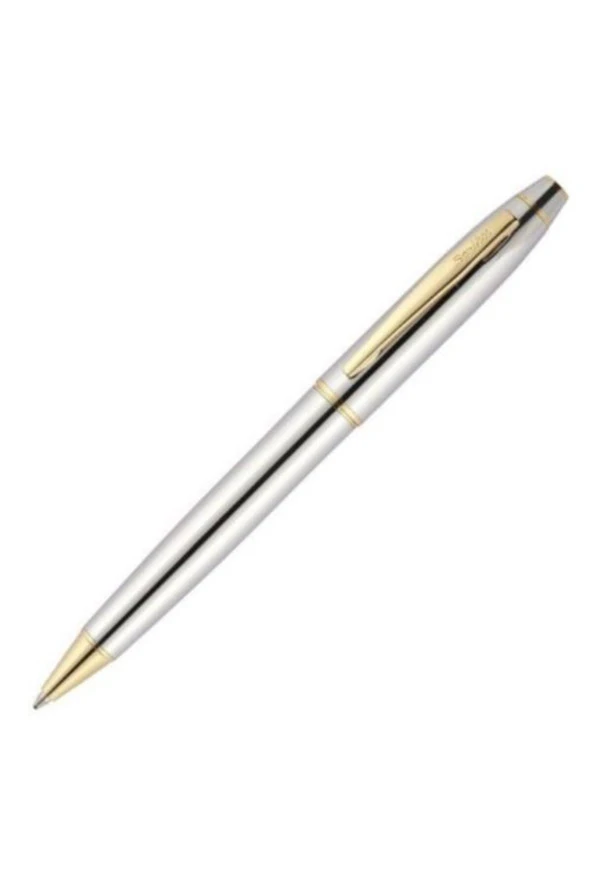 Scrikss Tükenmez Kalem Kutulu Gold Krom Lüks Kutulu Tükenmez Kalem