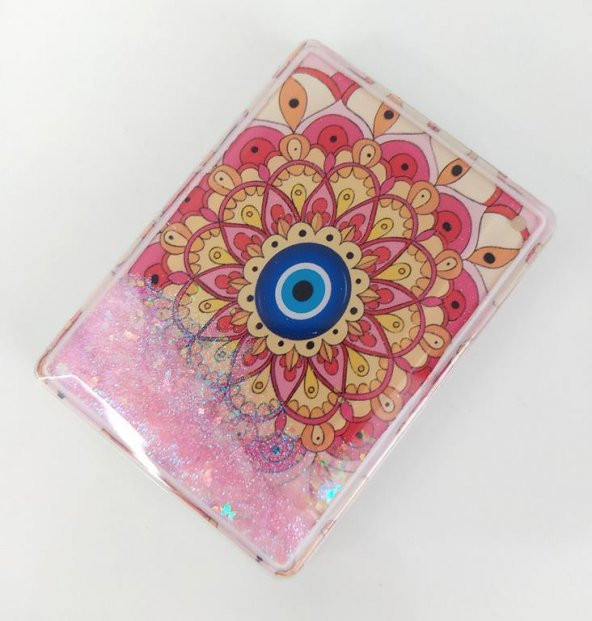 Kompakt Sulu Pullu Makyaj Aynası Kozmetik Büyüteç Cep Makyaj Aynası Çanta Seyahat Çantası Ev Ofis - 3