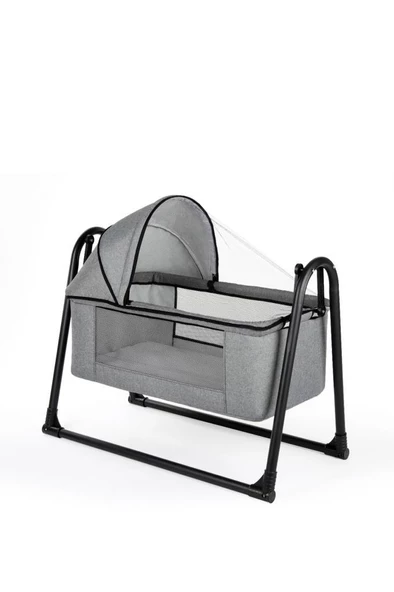 TommyBaby Sedef Sepet Beşik Portatif Bebek Beşiği Sallanır Beşik - 3